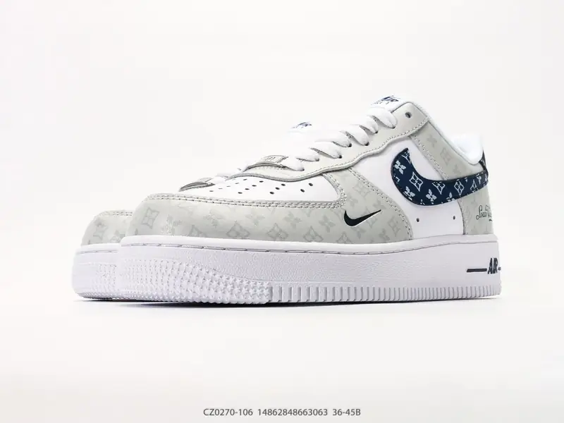 耐克 Nike Air Force 1 '07 空军一号含气垫 低帮百搭厚底增高休闲运动板鞋 CZ0270-106 #14862848663063