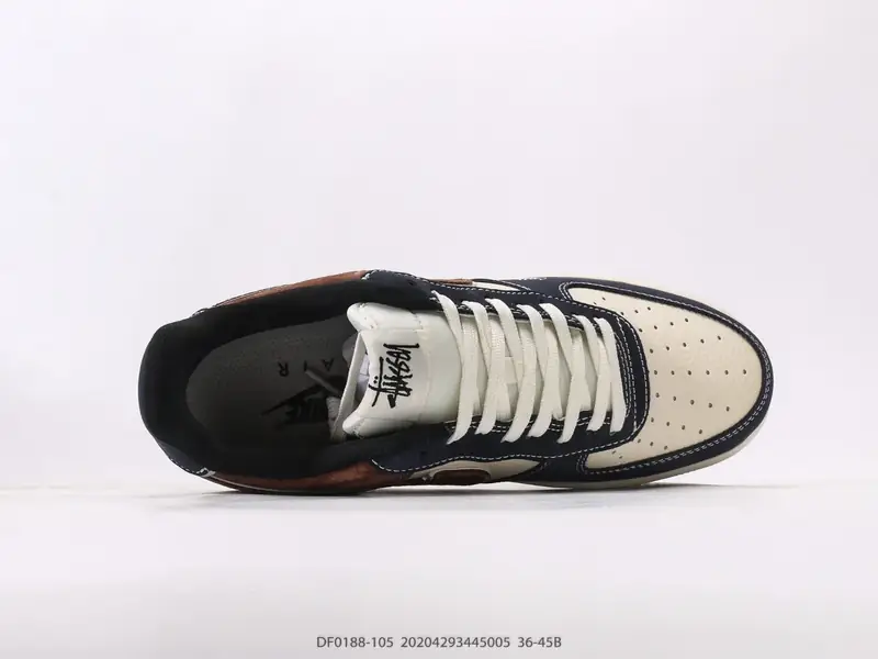 耐克Nike Air Force 1 Low 空军一号低帮百搭休闲运动板鞋 柔软、弹性十足的缓震性能和出色的 DF0188-105 #20204293445005