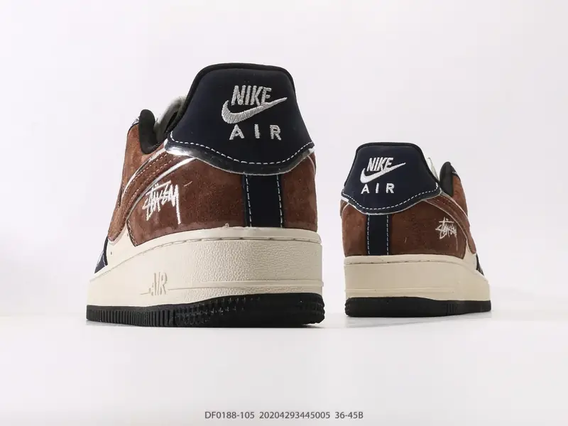 耐克Nike Air Force 1 Low 空军一号低帮百搭休闲运动板鞋 柔软、弹性十足的缓震性能和出色的 DF0188-105 #20204293445005