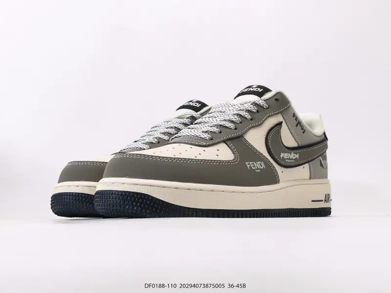 耐克Nike Air Force 1 Low 空军一号低帮百搭休闲运动板鞋 柔软、弹性十足的缓震性能和出色的 DF0188-110 #20294073875005