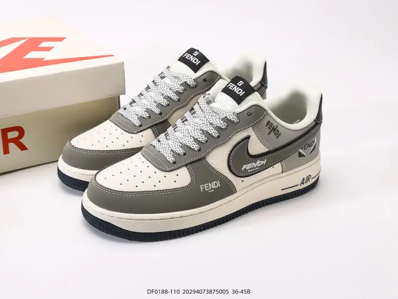 耐克Nike Air Force 1 Low 空军一号低帮百搭休闲运动板鞋 柔软、弹性十足的缓震性能和出色的 DF0188-110 #20294073875005