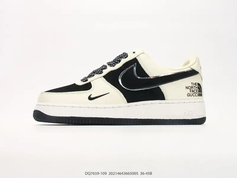 耐克 Nike Air Force 1 '07 "北面联名款" 空军一号含气垫 低帮百搭厚底增高休闲运动板鞋 DQ7659-109 #20214643665005