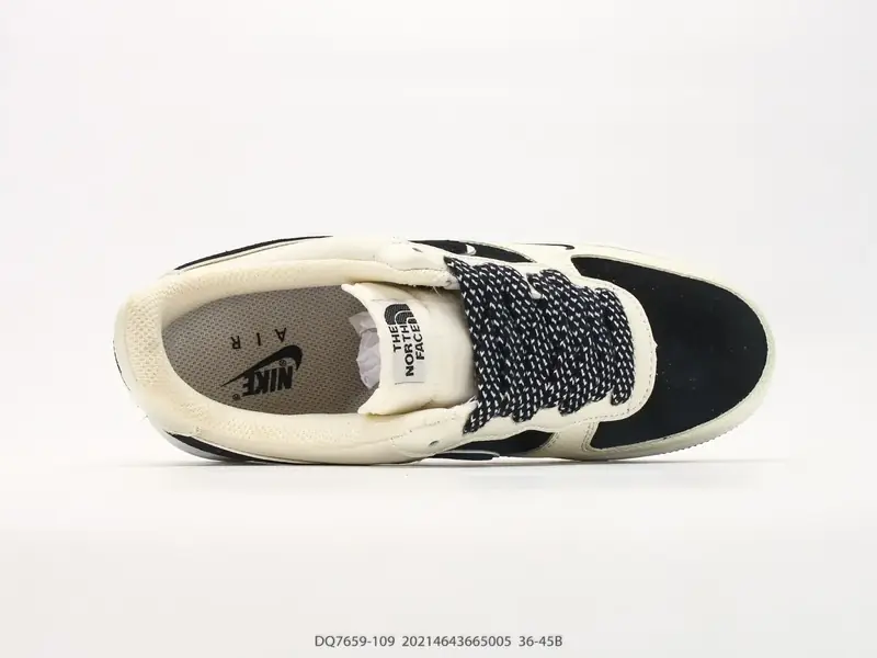 耐克 Nike Air Force 1 '07 "北面联名款" 空军一号含气垫 低帮百搭厚底增高休闲运动板鞋 DQ7659-109 #20214643665005