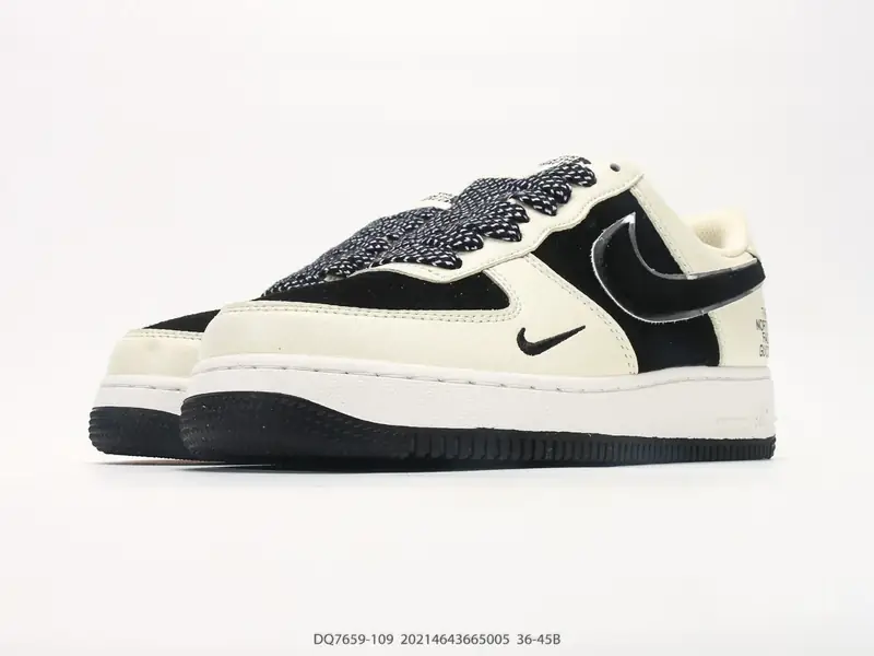耐克 Nike Air Force 1 '07 "北面联名款" 空军一号含气垫 低帮百搭厚底增高休闲运动板鞋 DQ7659-109 #20214643665005