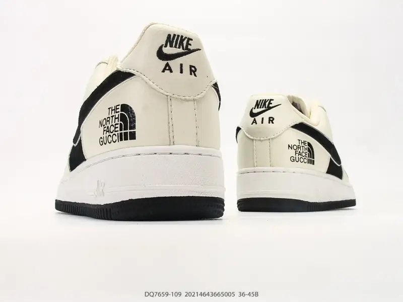 耐克 Nike Air Force 1 '07 "北面联名款" 空军一号含气垫 低帮百搭厚底增高休闲运动板鞋 DQ7659-109 #20214643665005