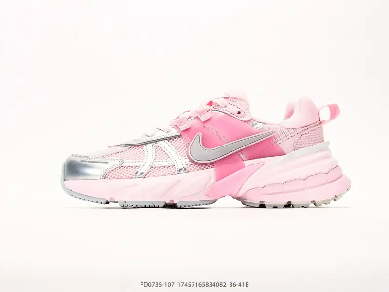 NIKE V2K RUN 复古风潮 耐克 网面透气运动鞋 灰银紧致的 FD0736-107 #17457165834082