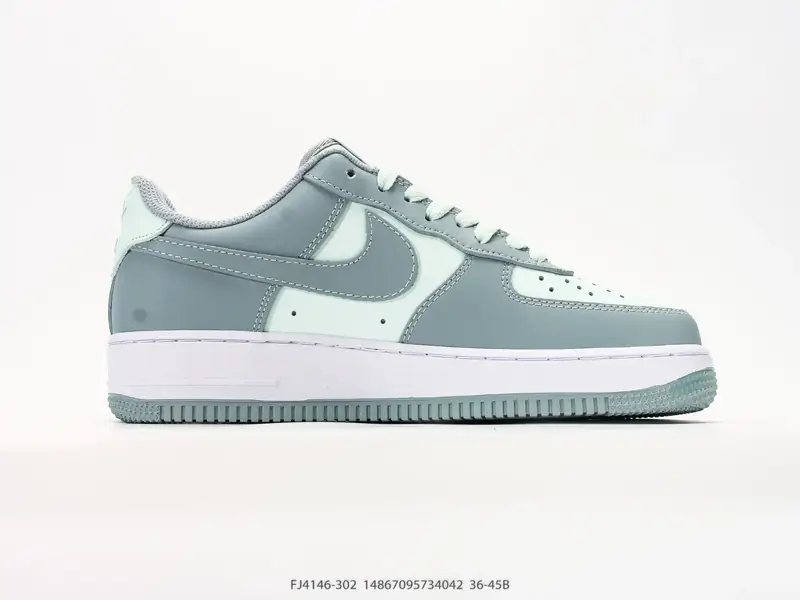 耐克 Nike Air Force 1 '07 Low 空军一号含气垫 低帮百搭厚底增高休闲运动板鞋 FJ4146-302 #14867095734042