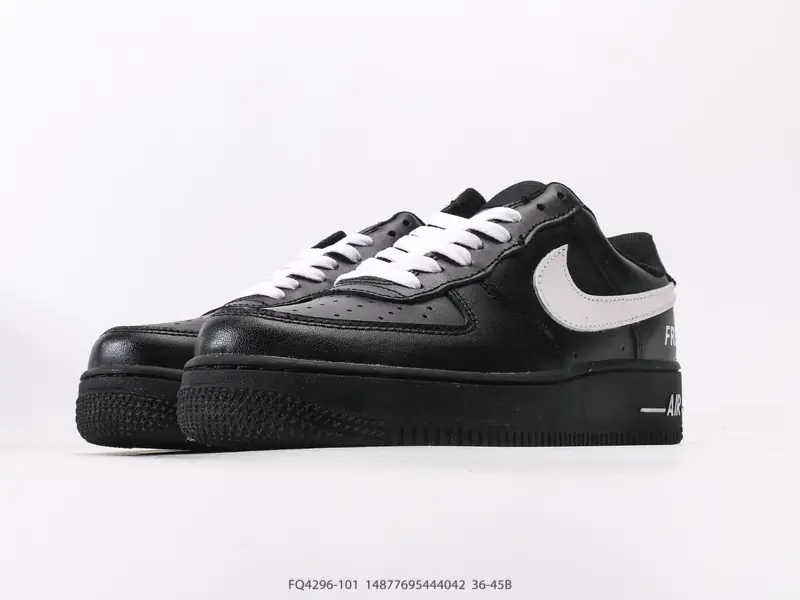 耐克Nike Air Force 1 Low 空军一号低帮百搭休闲运动板鞋 柔软、弹性十足的缓震性能和出色的 FQ4296-101 #14877695444042