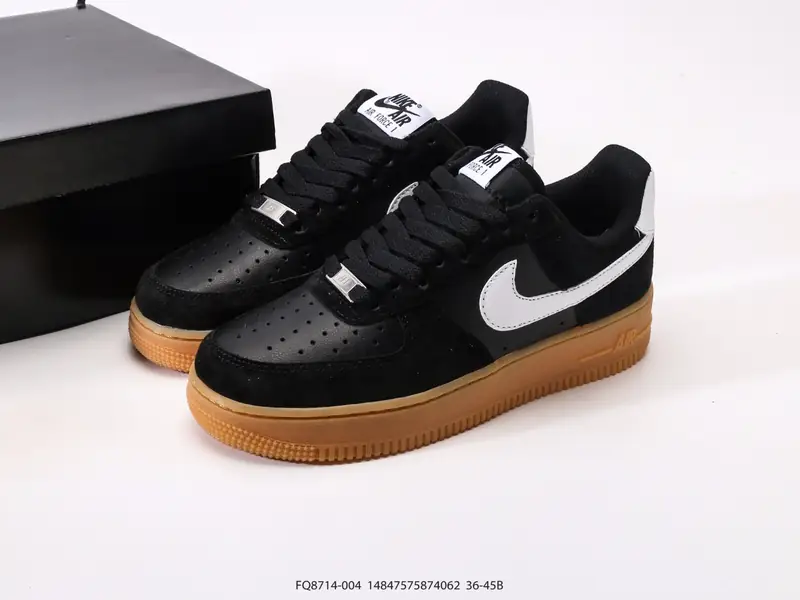 耐克Nike Air Force 1 Low 空军一号低帮百搭休闲运动板鞋 柔软、弹性十足的缓震性能和出色的 FQ8714-004 #14847575874062