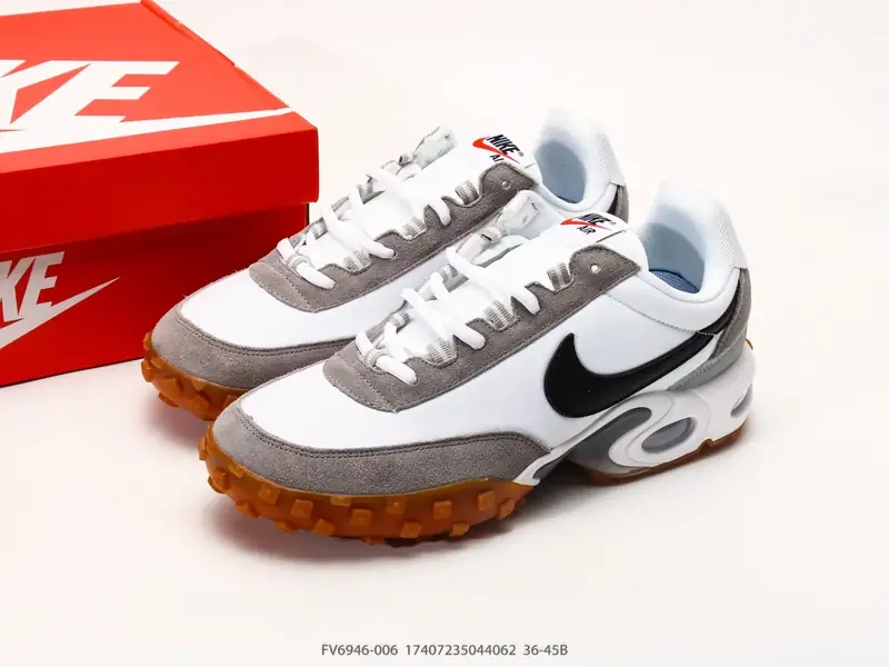 Nike Air Max Waffle SP耐克 气垫缓震 舒适防滑耐磨 低帮 生活休闲鞋 FV6946-007 #17407235044062