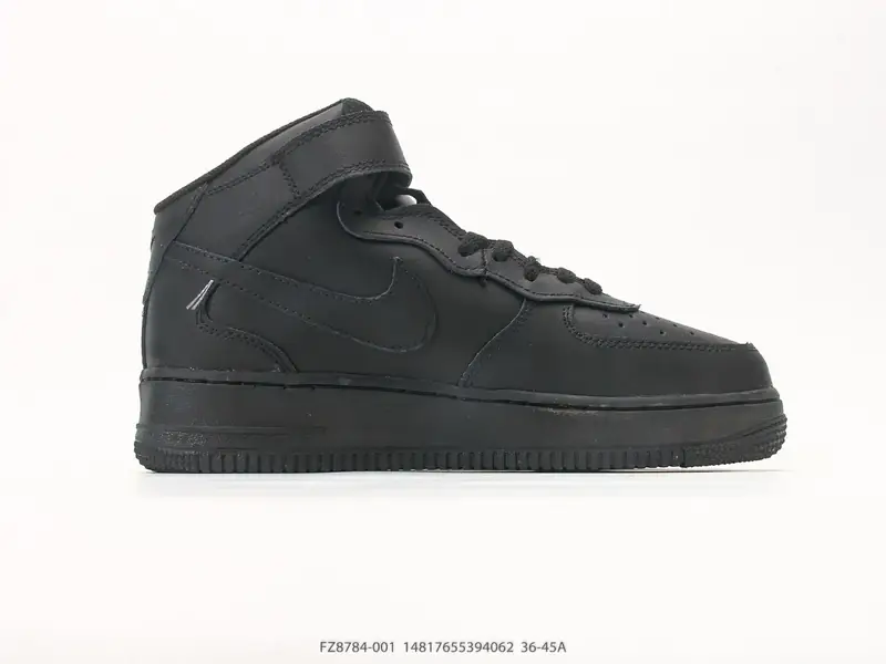 耐克 Nike Air Force 1 ‘07 HIGH 空军一号 AF1 高帮魔术贴百搭休闲厚底增高运动板鞋时尚男女鞋，柔软、弹性十足的缓震性能和出色的 FZ8784-001 #14817655394062