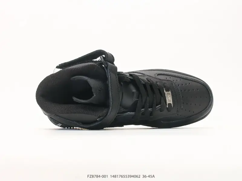 耐克 Nike Air Force 1 ‘07 HIGH 空军一号 AF1 高帮魔术贴百搭休闲厚底增高运动板鞋时尚男女鞋，柔软、弹性十足的缓震性能和出色的 FZ8784-001 #14817655394062