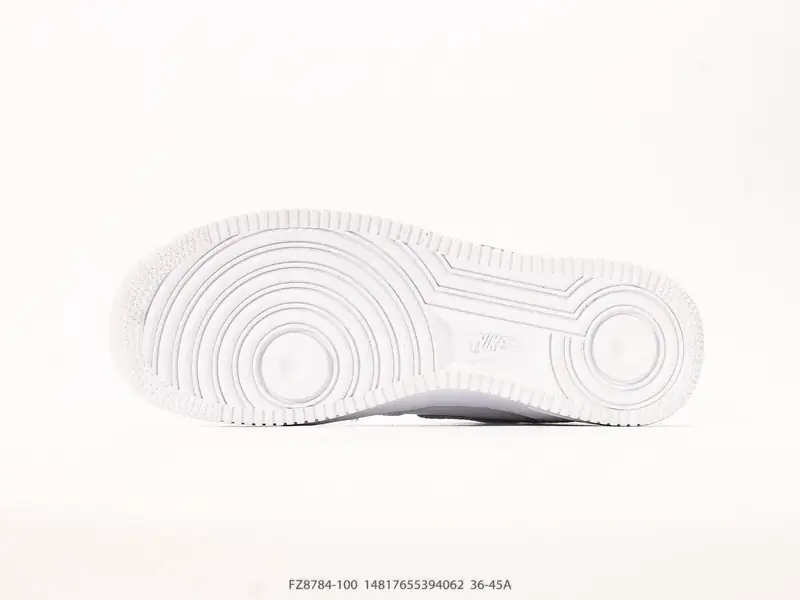 耐克 Nike Air Force 1 ‘07 HIGH 空军一号 AF1 高帮魔术贴百搭休闲厚底增高运动板鞋时尚男女鞋，柔软、弹性十足的缓震性能和出色的 FZ8784-100 #14817655394062