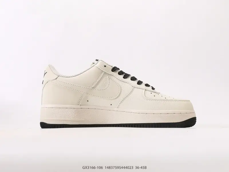 耐克Nike Air Force 1 Low 空军一号低帮百搭休闲运动板鞋 柔软、弹性十足的缓震性能和出色的 GX3166-106 #14837595444023