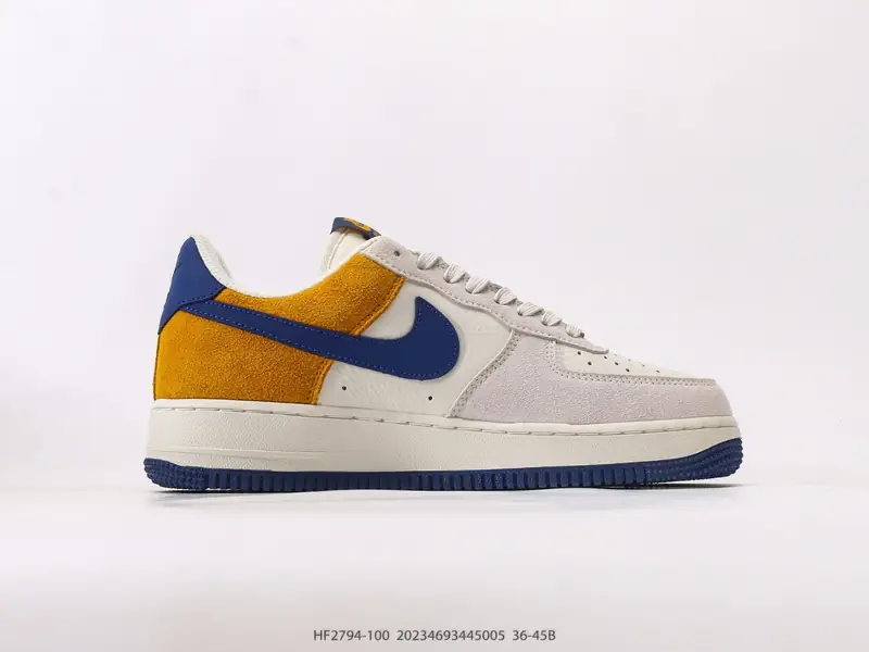 耐克Nike Air Force 1 Low 空军一号低帮百搭休闲运动板鞋 柔软、弹性十足的缓震性能和出色的 HF2794-100 #20234693445005