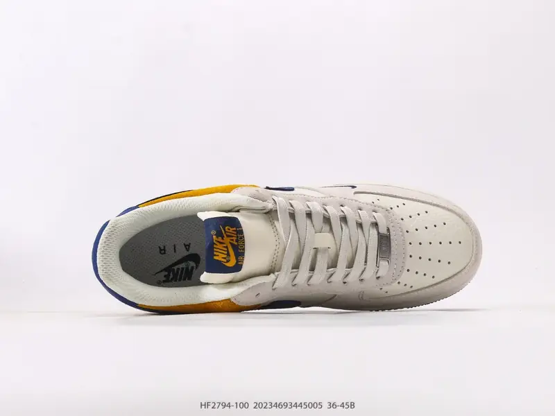 耐克Nike Air Force 1 Low 空军一号低帮百搭休闲运动板鞋 柔软、弹性十足的缓震性能和出色的 HF2794-100 #20234693445005