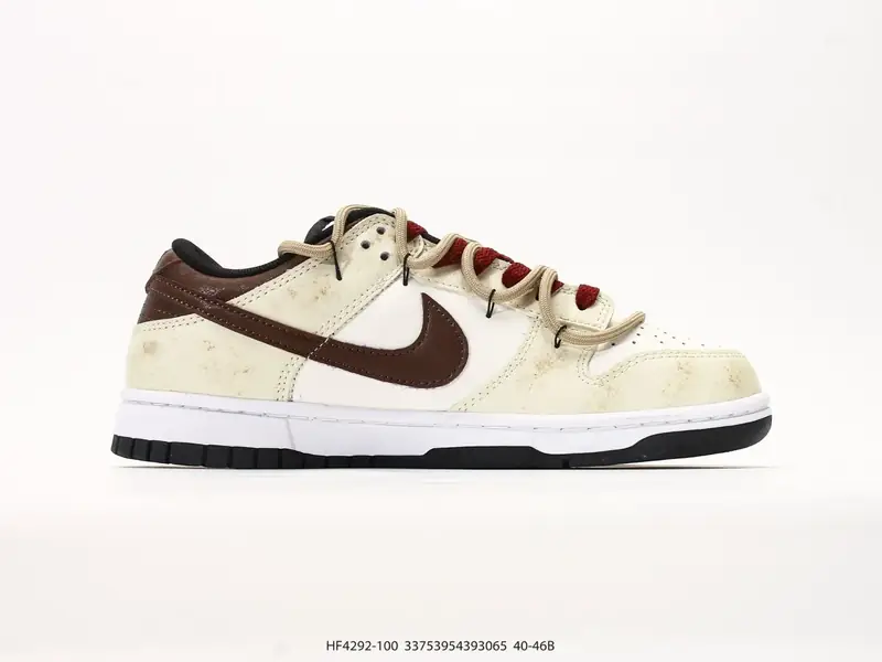 Nike Dunk Low Retro ‘DIY高端定制’耐克 低帮休闲运动板鞋 原装头层材料 用料绝不含糊 独家版型蒸餾加工帶來的是更好的视觉和脚感体验 清洁度 电绣 HF4292-100 #33753954393065