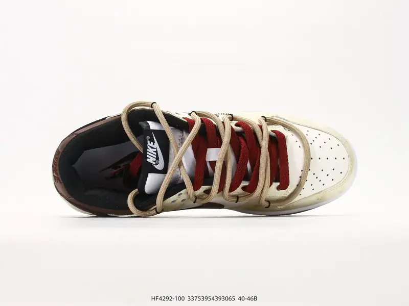 Nike Dunk Low Retro ‘DIY高端定制’耐克 低帮休闲运动板鞋 原装头层材料 用料绝不含糊 独家版型蒸餾加工帶來的是更好的视觉和脚感体验 清洁度 电绣 HF4292-100 #33753954393065