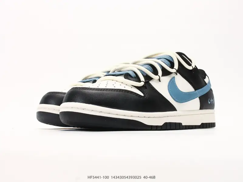 Nike Dunk Low Retro ‘DIY高端定制’耐克 低帮休闲运动板鞋 原装头层材料 用料绝不含糊 独家版型蒸餾加工帶來的是更好的视觉和脚感体验 清洁度 电绣 HF5441-100 #14343054393025