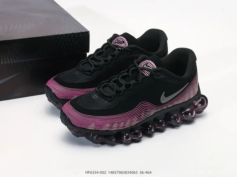 Nike Air Liquid Max 耐克 舒适贴合 耐磨防滑 全掌气垫缓震 低帮运动跑步鞋 时尚舒适的穿着感受和出众格调 鞋款 HF6334-002 #14837965834063