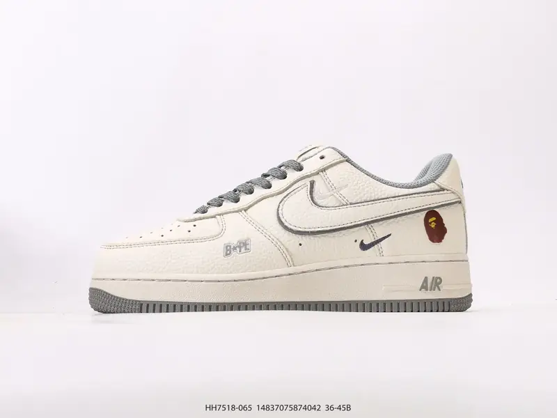 耐克Nike Air Force 1 Low 空军一号低帮百搭休闲运动板鞋 柔软、弹性十足的缓震性能和出色的 HH7518-065 #14837075874042