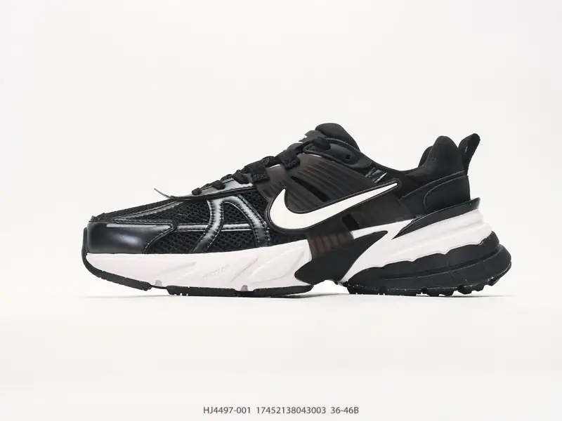 NIKE V2K RUN 复古风潮 耐克 网面透气运动鞋 灰银紧致的 HJ4497-001 #17452138043003