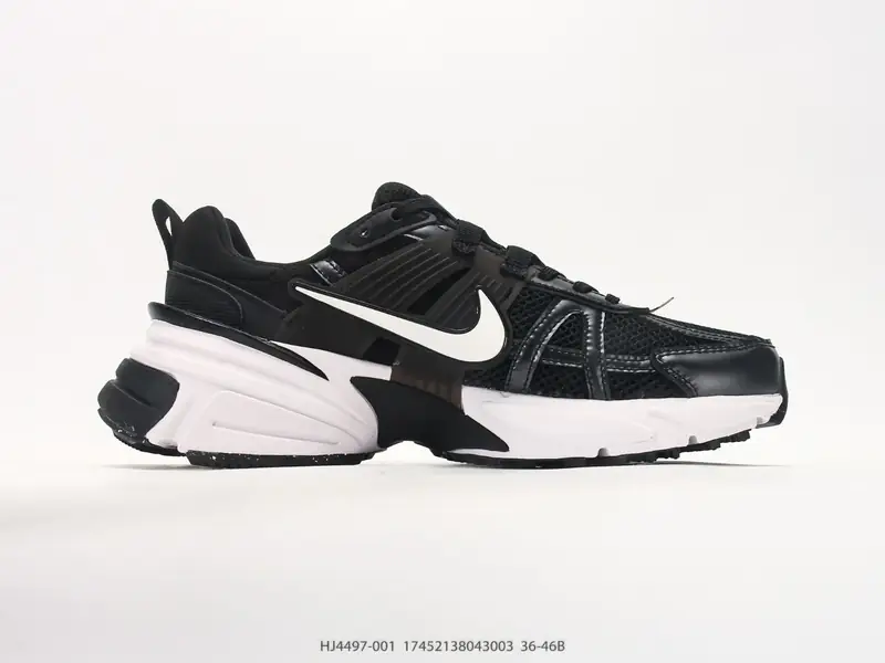 NIKE V2K RUN 复古风潮 耐克 网面透气运动鞋 灰银紧致的 HJ4497-001 #17452138043003