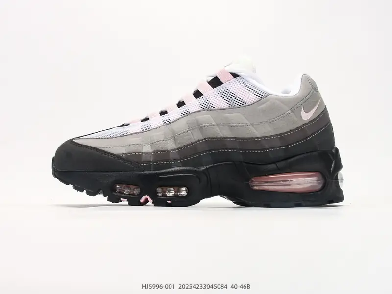 Nike Air Max 95 OG 灰粉 气垫复古慢跑百搭鞋休闲运动鞋 Air Max 95就是源于 HJ5996-001 #20254233045084