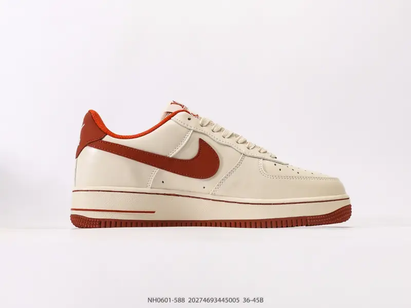 耐克Nike Air Force 1 Low 空军一号低帮百搭休闲运动板鞋 柔软、弹性十足的缓震性能和出色的 HN0601-588 #20274693445005