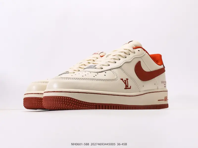 耐克Nike Air Force 1 Low 空军一号低帮百搭休闲运动板鞋 柔软、弹性十足的缓震性能和出色的 HN0601-588 #20274693445005