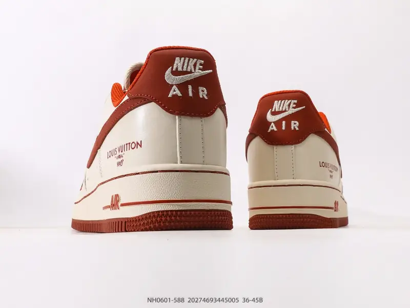 耐克Nike Air Force 1 Low 空军一号低帮百搭休闲运动板鞋 柔软、弹性十足的缓震性能和出色的 HN0601-588 #20274693445005