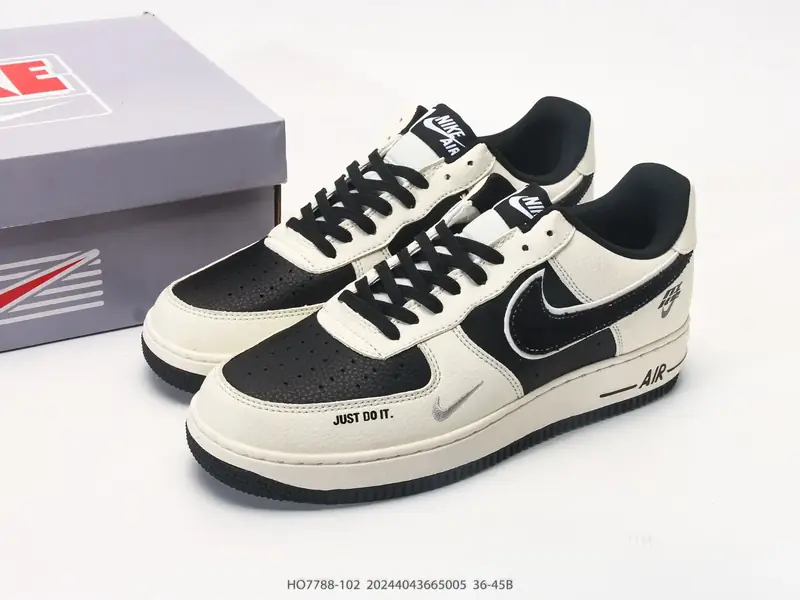 耐克 Nike Air Force 1 '07 LOW "" 空军一号含气垫 低帮百搭厚底增高休闲运动板鞋 HO7788-102 #20244043665005