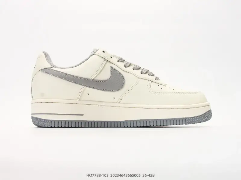 耐克 Nike Air Force 1 '07 空军一号含气垫 低帮百搭厚底增高休闲运动板鞋 HO7788-103 #20234643665005