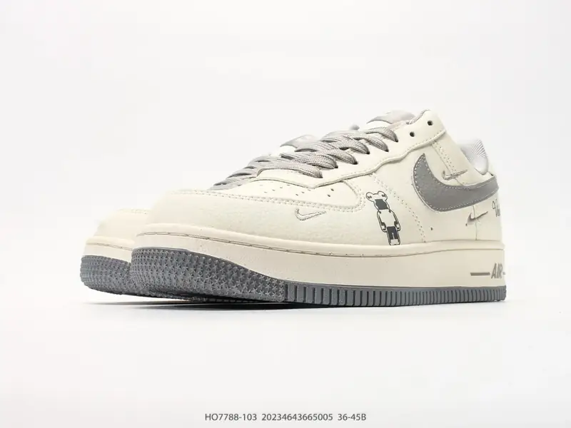 耐克 Nike Air Force 1 '07 空军一号含气垫 低帮百搭厚底增高休闲运动板鞋 HO7788-103 #20234643665005