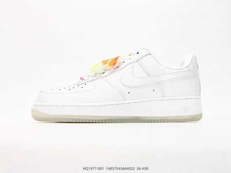耐克 Nike Air Force 1‘07 空军一号含气垫 低帮百搭厚底增高休闲运动板鞋 HQ1977-001 #14837545664022