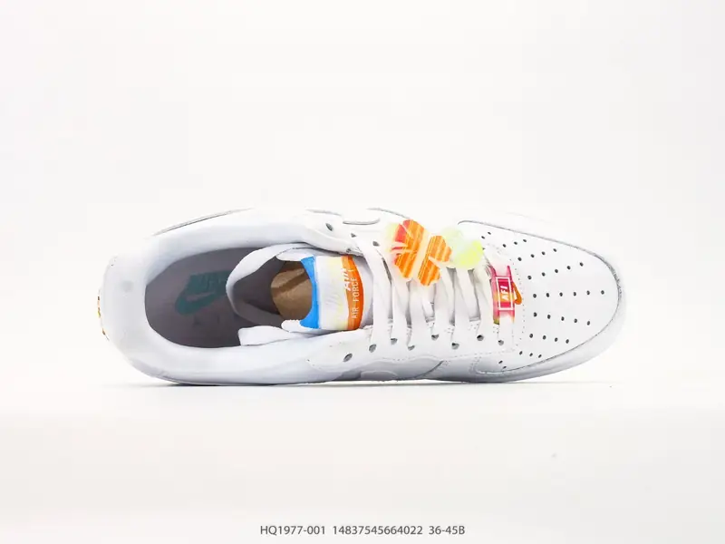 耐克 Nike Air Force 1‘07 空军一号含气垫 低帮百搭厚底增高休闲运动板鞋 HQ1977-001 #14837545664022