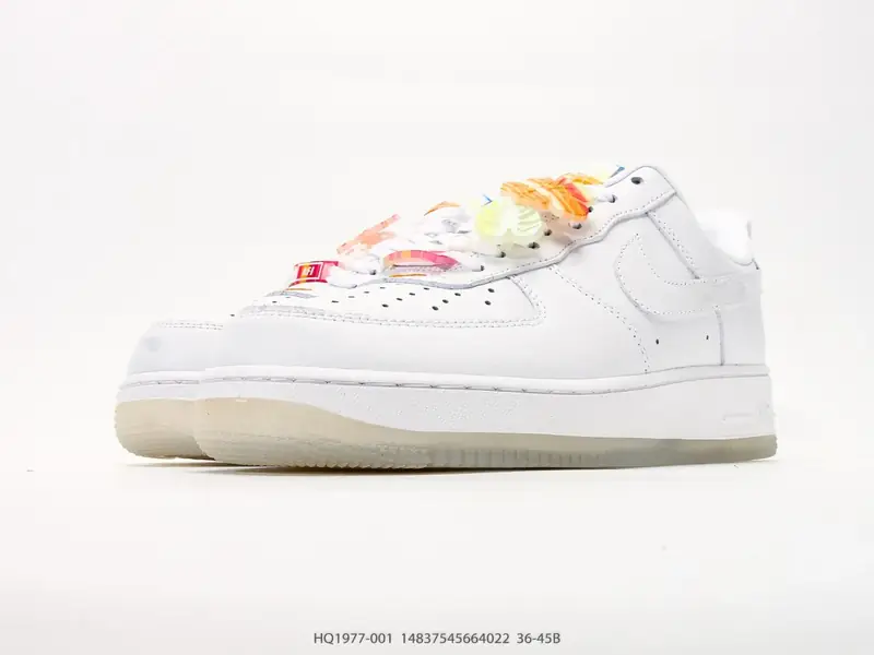 耐克 Nike Air Force 1‘07 空军一号含气垫 低帮百搭厚底增高休闲运动板鞋 HQ1977-001 #14837545664022