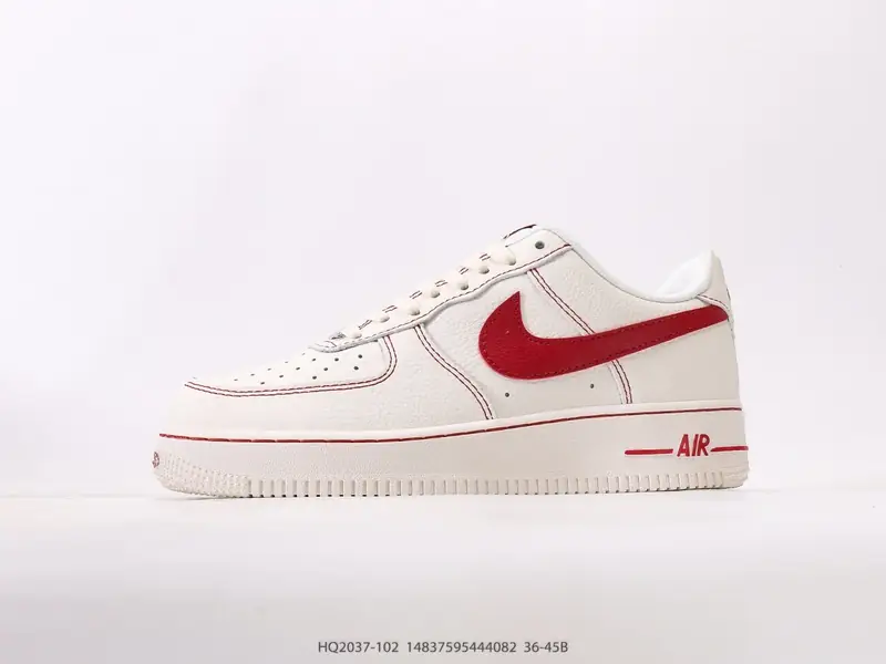 耐克Nike Air Force 1 Low 空军一号低帮百搭休闲运动板鞋 柔软、弹性十足的缓震性能和出色的 HQ2037-102 #14837595444082