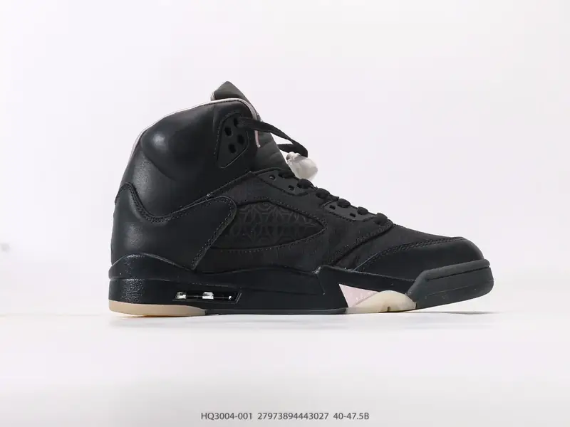Nike Sepatu Basket Retro Mid Top Kulit HQ3004-001 #27973894443027