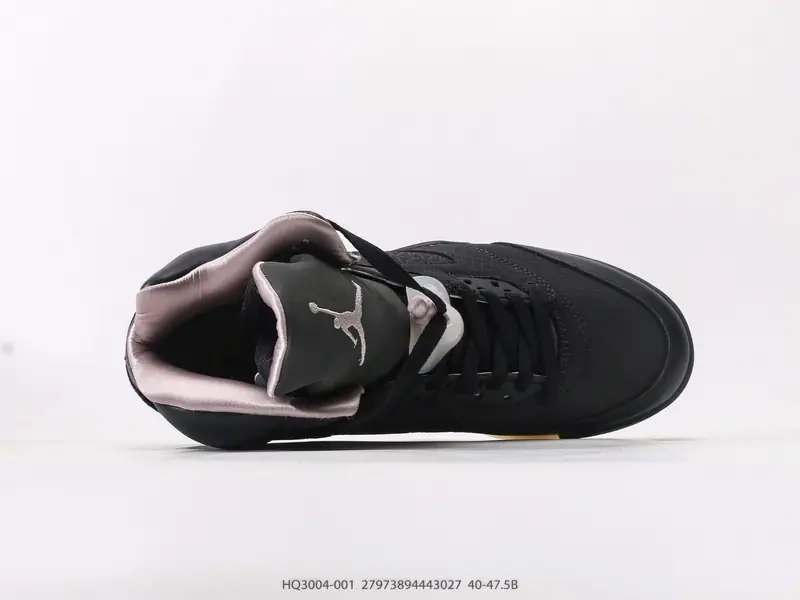 Nike Sepatu Basket Retro Mid Top Kulit HQ3004-001 #27973894443027