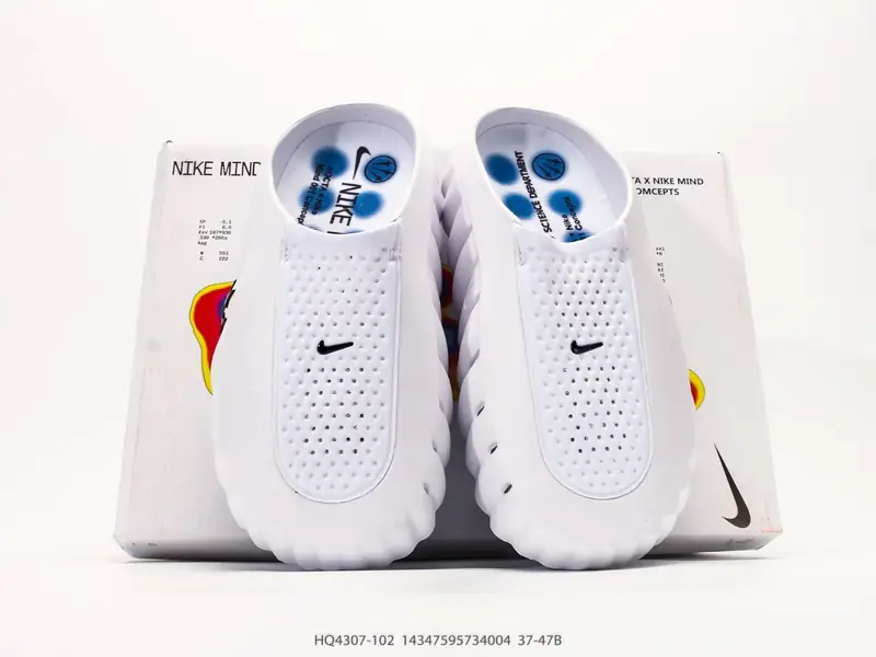 耐克Nike Mind Recovery Slide 耐克 舒适柔软一字拖鞋 黑科技产物 作为耐克首款结合神经科学研发的鞋款 它最大的 HQ4307-102 #14347595734004