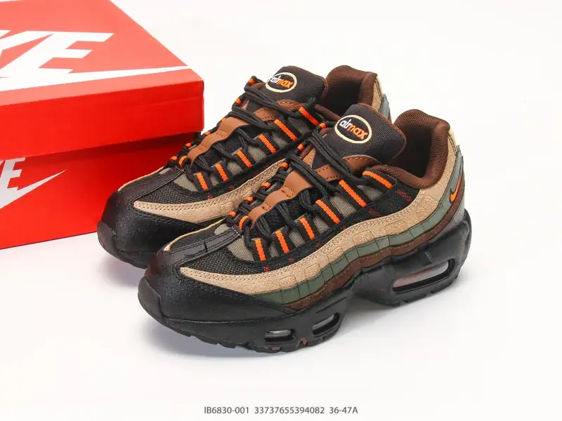 Nike Zapatillas deportivas Retro Versátil Amortiguación de aire IB6830-001 #33737655394082