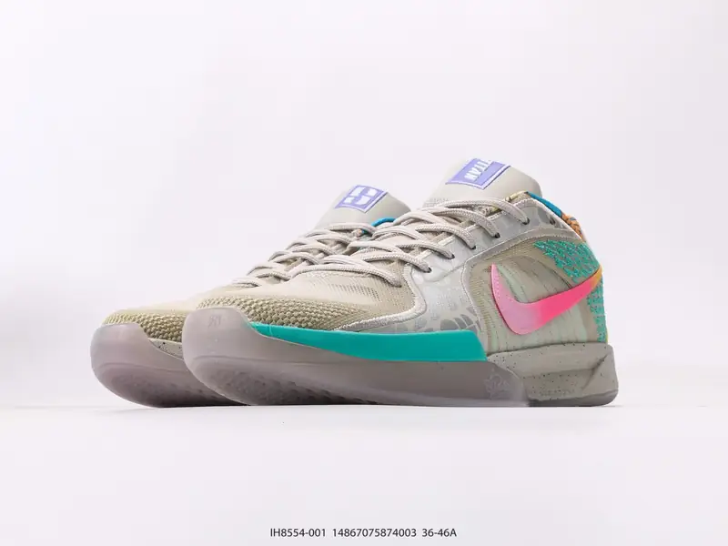 Nike Baskets de basketball Antidérapant Résistant Basse IH8554-001 #14867075874003