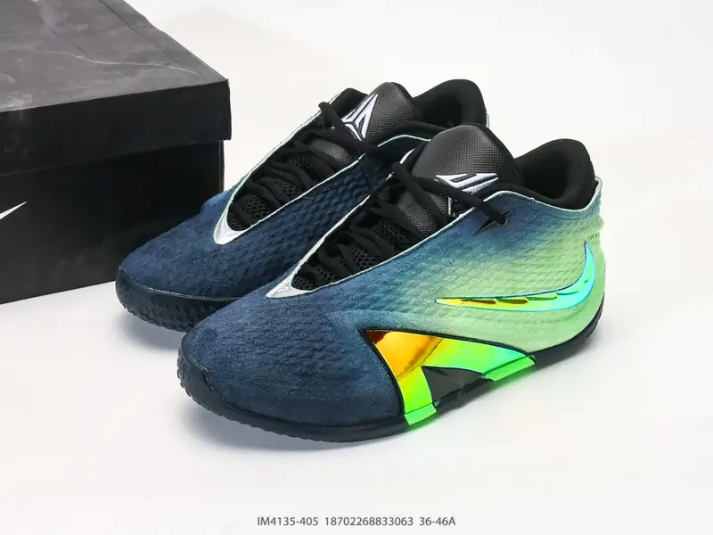 Nike Baskets de basketball Respirant Résistant Polyvalent IM4135-405 #18702268833063