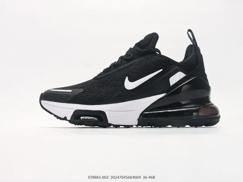 Nike Air Max 270 Premium 耐克 运动缓震 大气垫休闲跑步鞋 时尚舒适的穿着感受和出众格调 鞋款 IO9883-002 #20247045664004