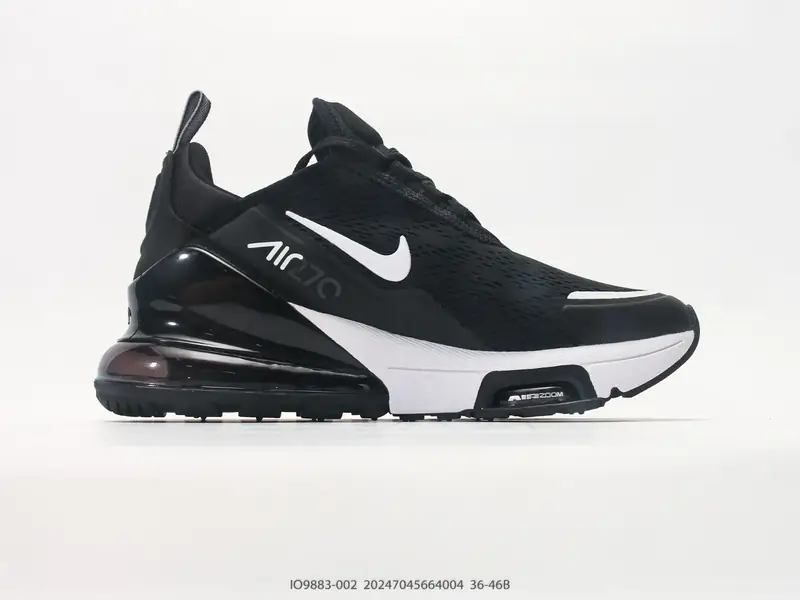 Nike Air Max 270 Premium 耐克 运动缓震 大气垫休闲跑步鞋 时尚舒适的穿着感受和出众格调 鞋款 IO9883-002 #20247045664004