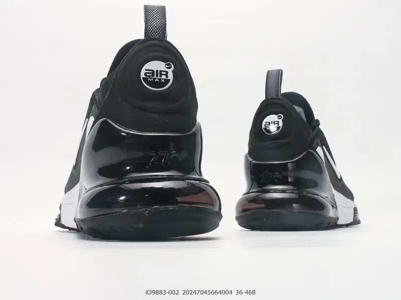 Nike Air Max 270 Premium 耐克 运动缓震 大气垫休闲跑步鞋 时尚舒适的穿着感受和出众格调 鞋款 IO9883-002 #20247045664004