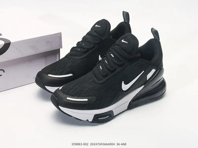 Nike Air Max 270 Premium 耐克 运动缓震 大气垫休闲跑步鞋 时尚舒适的穿着感受和出众格调 鞋款 IO9883-002 #20247045664004