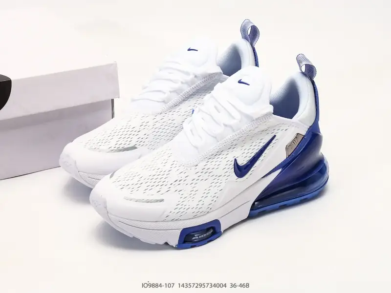 Nike Air Max 270 Premium 耐克 运动缓震 大气垫休闲跑步鞋 时尚舒适的穿着感受和出众格调 鞋款 IO9884-107 #14357295734004