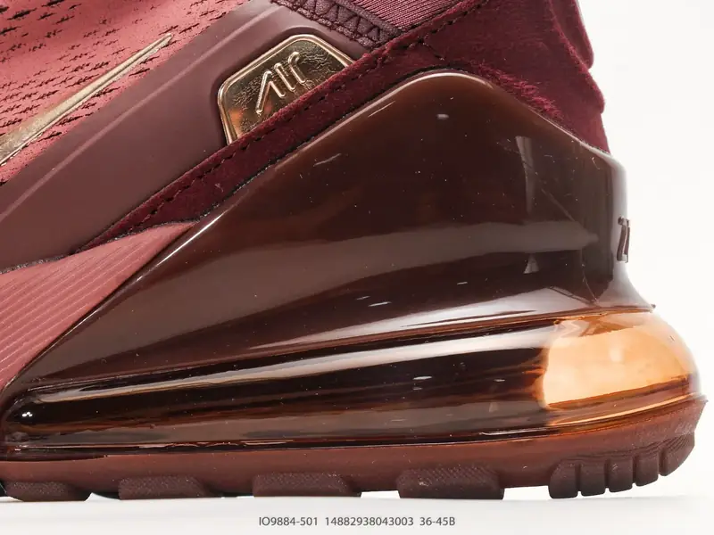 Nike Air Max 270 Flyknit 耐克 运动缓震 大气垫休闲跑步鞋 时尚舒适的穿着感受和出众格调 鞋款 IO9884-501 #14882938043003